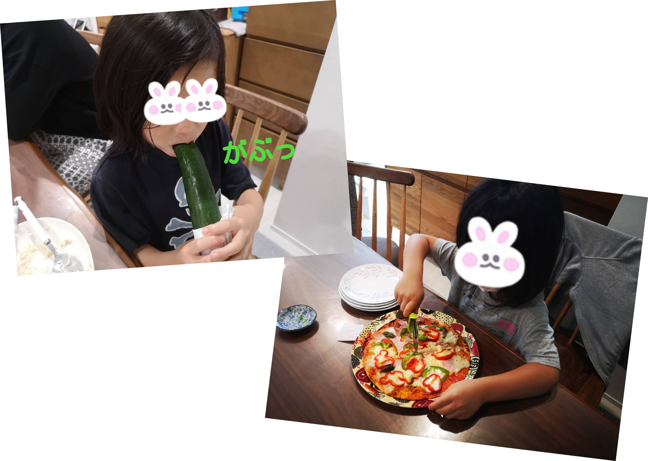 お子さんたちも野菜が大好き！