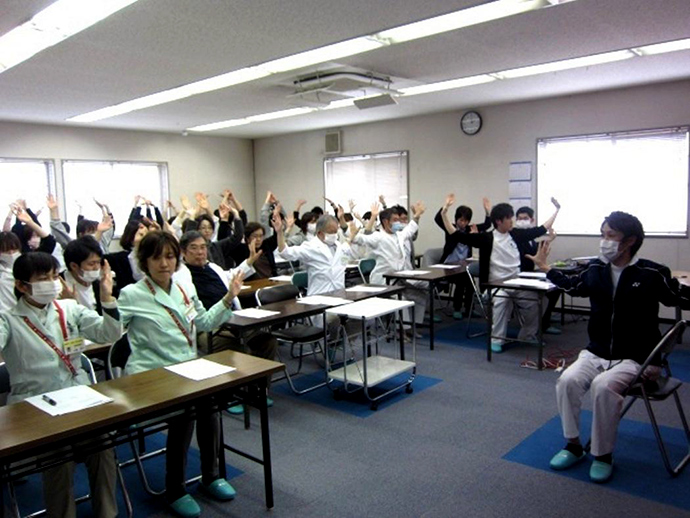 【特定医療法人 自由会】職員向けの健康増進事業について