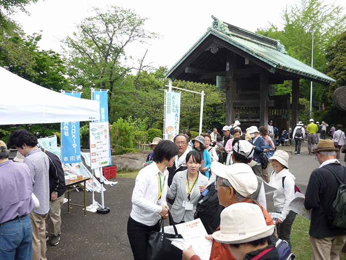 【所沢市保健センター】「みどりのふれあいウォーク」とのイベント連携事業