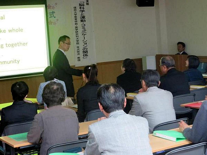 【長野県箕輪町】みのわ健康アカデミー入学式&入学記念講演・第1回集団健康講座
