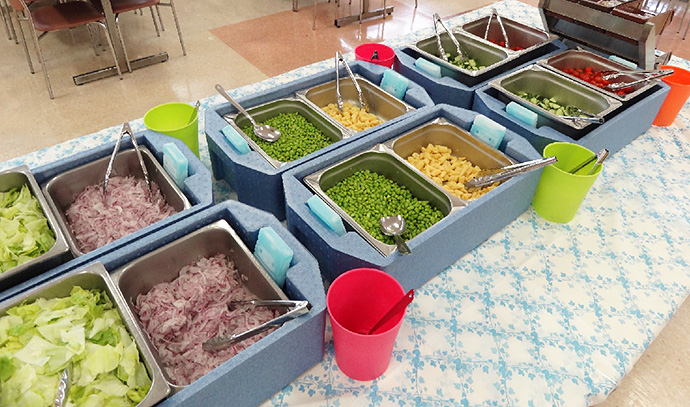 【三菱電機ライフサービス(株)神戸支店】野菜を食べよう