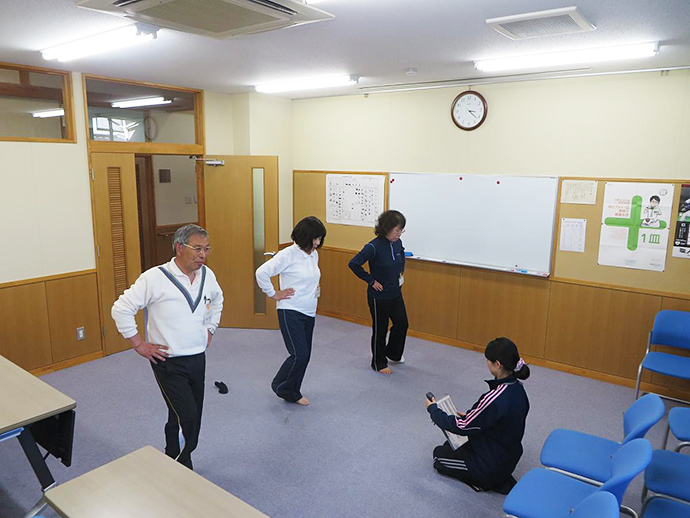 【長野県箕輪町】みのわ健康アカデミー 体力測定をしました