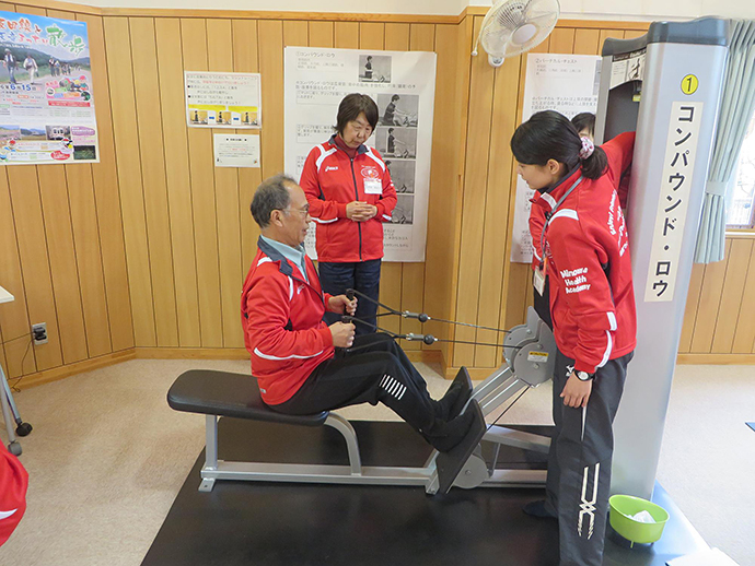 【長野県箕輪町】みのわ健康アカデミー 負荷測定をしました