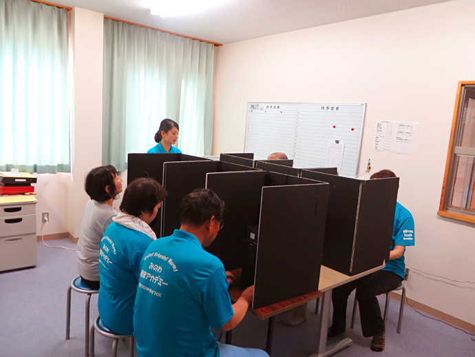 【長野県箕輪町】みのわ健康アカデミー「GO/NO-GO課題測定」