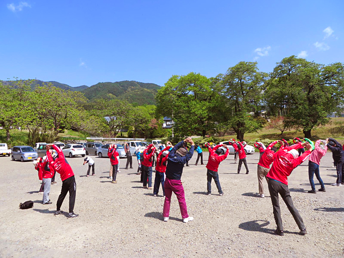 【長野県箕輪町】みのわ健康アカデミーOB会「ウォーキング・ゴミ清掃」