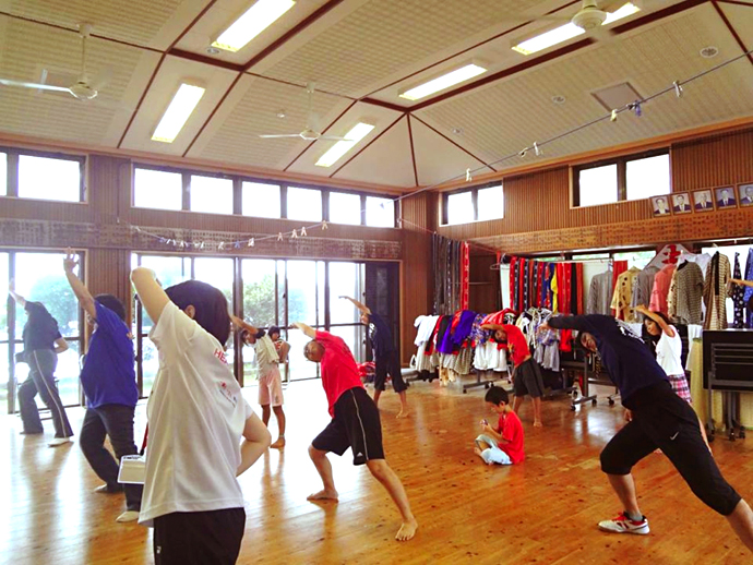 【名桜大学健康・長寿サポートセンター】伊平屋村の野甫(のほ)島の野甫公民館で健康教室を開催