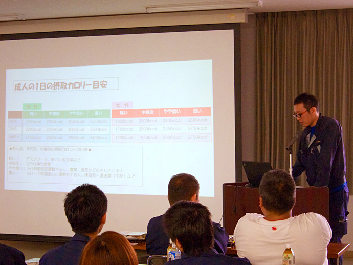 【東郷運輸　株式会社】「高血圧に良い食事」食育ミーティング