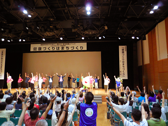 【岡山市】『健康市民おかやま21(第2次)』普及啓発イベントを開催しました