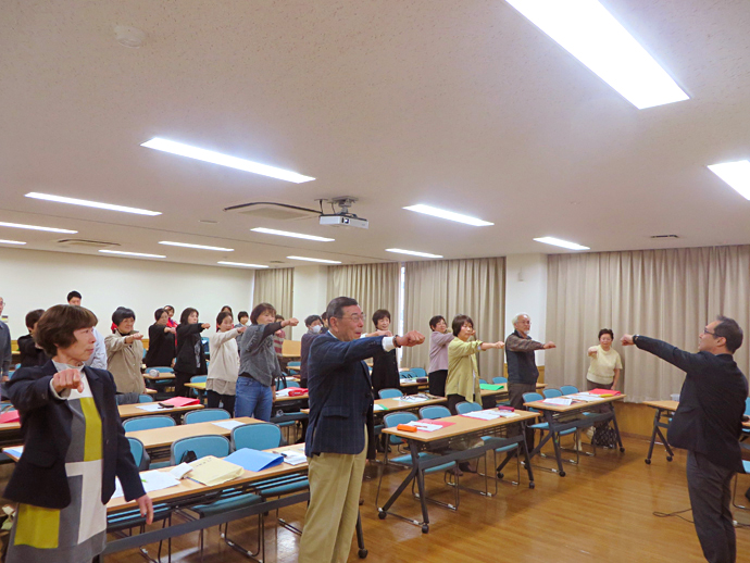 【長野県 箕輪町】みのわ健康アカデミー第11期生入学式&入学記念講演・第1回集団健康講座