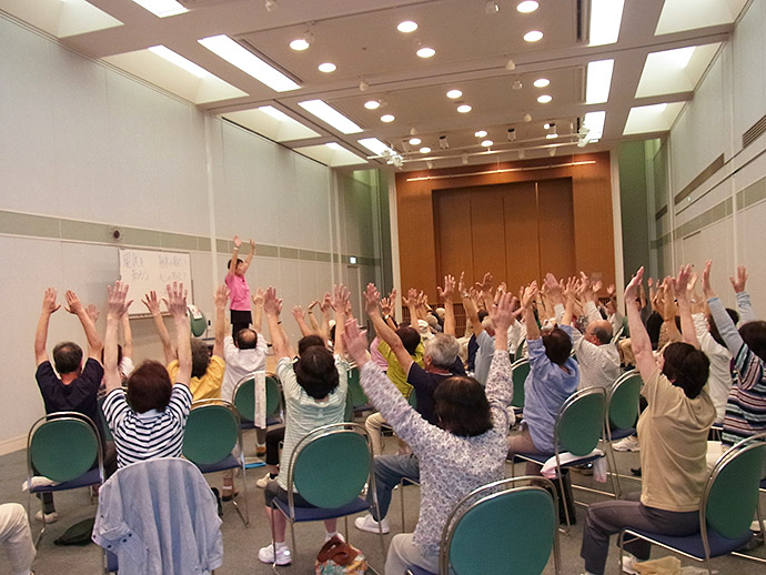 【京都府 精華町】平成27年度「シニアのための健康づくり講座」~若返り大作戦~スタート!!