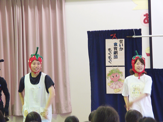 【京都府 精華町】こまだ保育所で、いちご☆体操を実施!