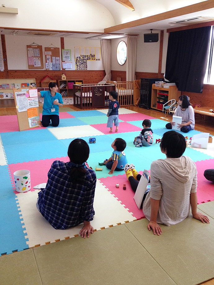 【岡山県総社市】つどいの広場で健康講座開催 ~若い世代の健康づくりを応援しよう~