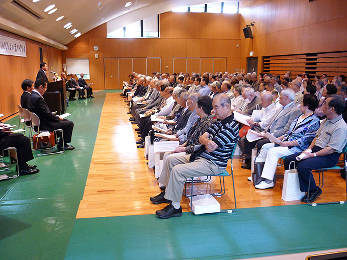 【所沢市保健センター】市政施行65周年記念事業 8020よい歯の表彰式【平成27年10月4日開催】