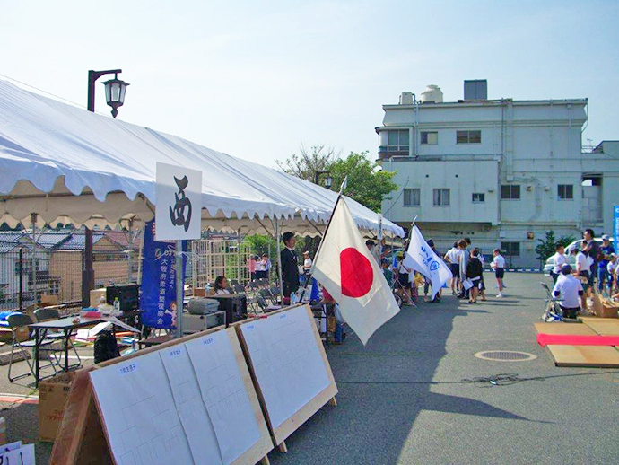【公益社団法人 大阪府柔道整復師会】~柏原場所で救護活動を行いました。~