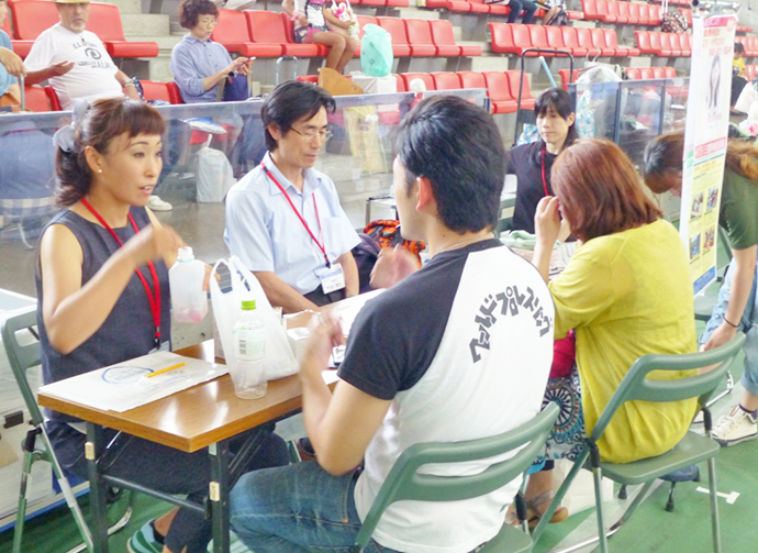 【一般社団法人 三重県鍼灸師会】フリーマーケットin四日市ドーム 平成28年7月3日(日)