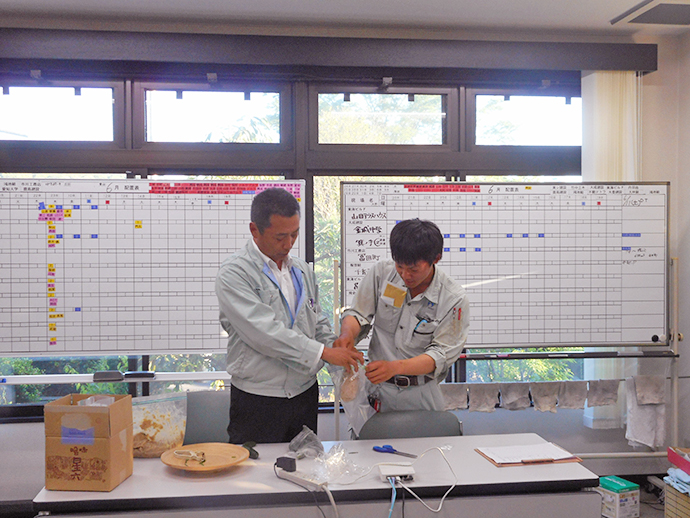 【三幸土木 株式会社】建設業の社長が教える!みんなでつくろう簡単浅漬け!