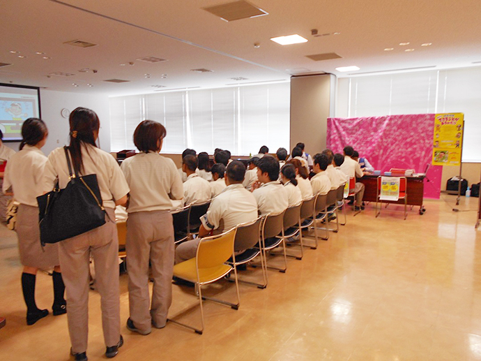 【クラフト株式会社】長浜キヤノン㈱、キヤノンマシナリー㈱の皆様に健康イベントを開催しました