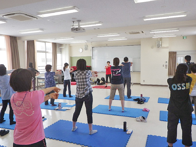 【姿勢工房ストレッチングオフィス】三重県立くわな特別支援学校 教職員様向け 腰痛予防教室☆