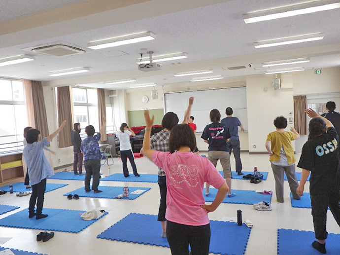 【姿勢工房ストレッチングオフィス】三重県立くわな特別支援学校 教職員様向け 腰痛予防教室☆
