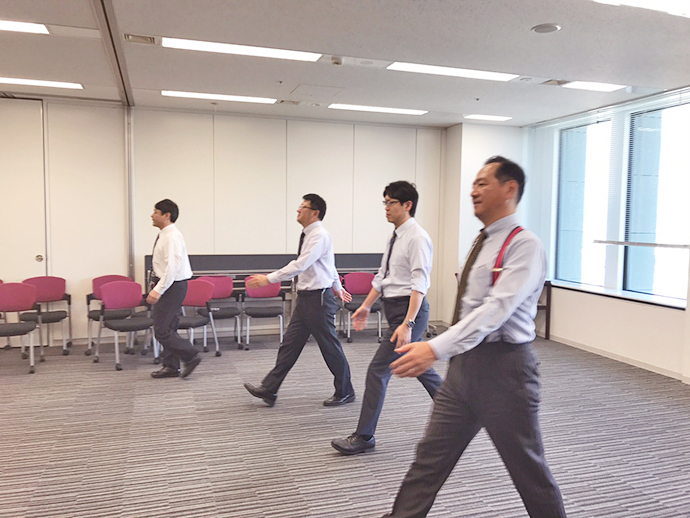 【一般社団法人　内臓目覚め協会】大同特殊鋼株式会社様（本社）にてランチタイム・ウォーキング®３回目を実施しました