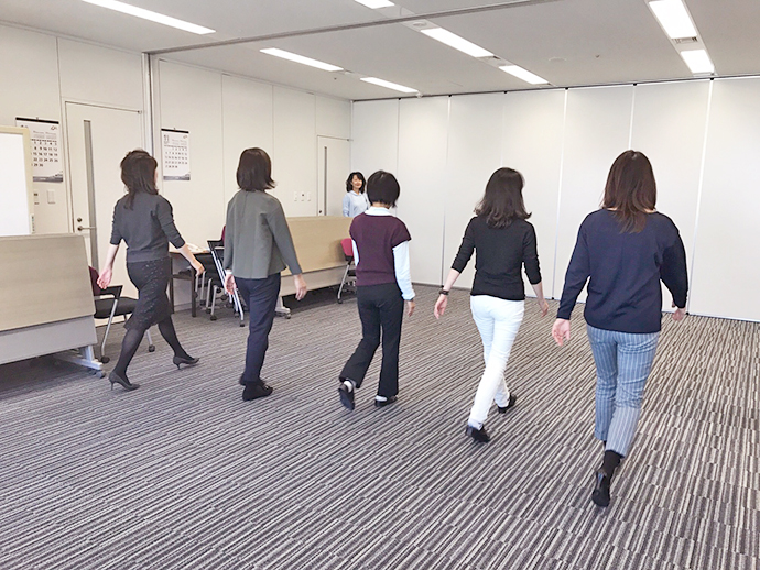 【一般社団法人　内臓目覚め協会】大同特殊鋼株式会社様（本社）にてランチタイム・ウォーキング®３回目を実施しました