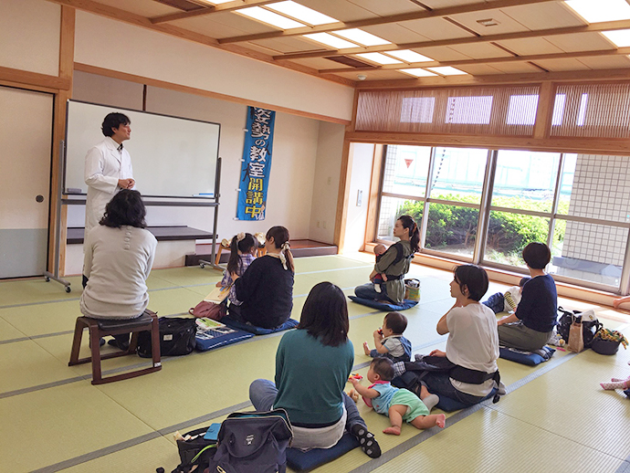 【姿勢美人プロジェクト】０～3歳児の子育て姿勢講座、大田区で開催