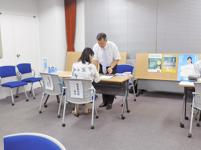 【有限会社まみや調剤薬局】美濃加茂市で健康相談会を実施しました。