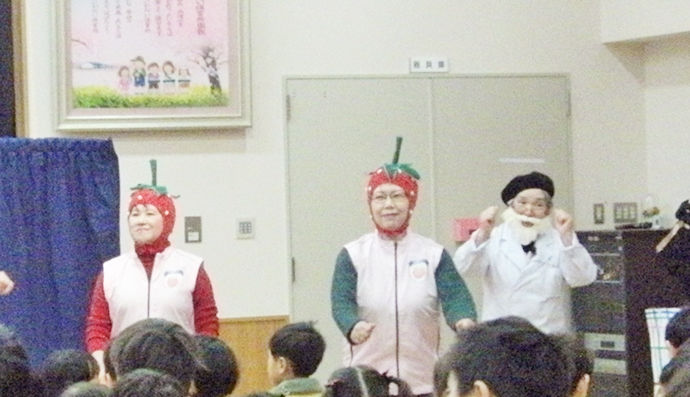 【京都府 精華町】せいか健康づくりプロジェクト「いちご☆体操プロジェクト」(せいかだい保育所)