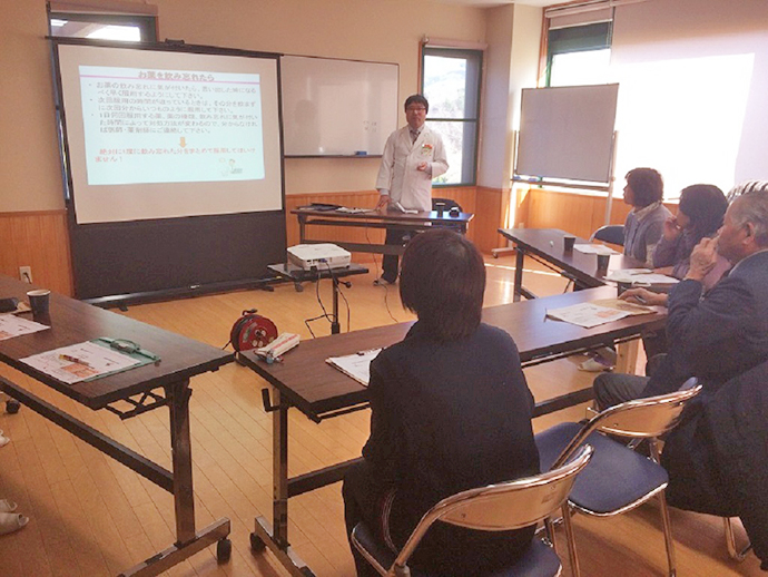 【クラフト株式会社】船引保健センターにて認知症の薬についての講演をしました