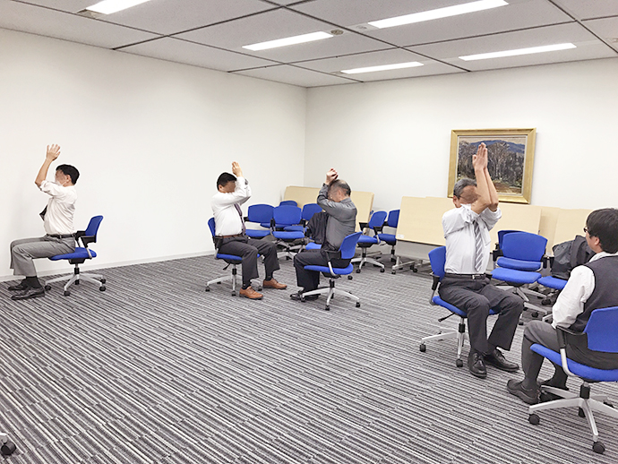 【一般社団法人 内臓目覚め協会】大同特殊鋼株式会社様(本社)にて『ランチタイム・ウォーキング®』10回目を実施しました