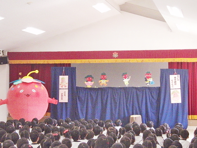【京都府 精華町】せいか健康づくりプロジェクト「せいか食育劇団もぐもぐ」活動報告(光が丘幼稚園)