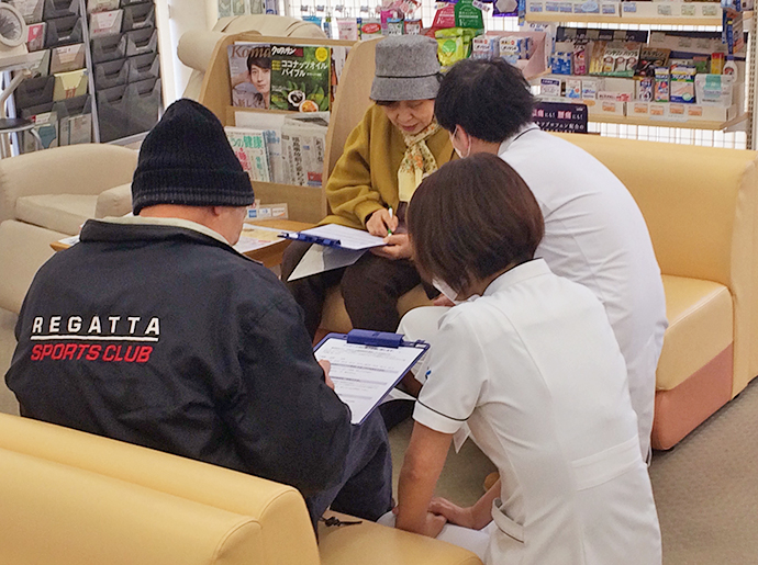 【株式会社ファーマみらい】(全快堂薬局新発田店) 健康フェア開催