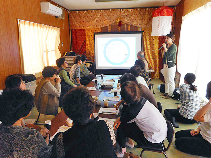 【株式会社　ファーマシィ】川跡地区「武志茶のん話会」にてファーマシィまごころ薬局の薬剤師によるお薬講座を行いました。