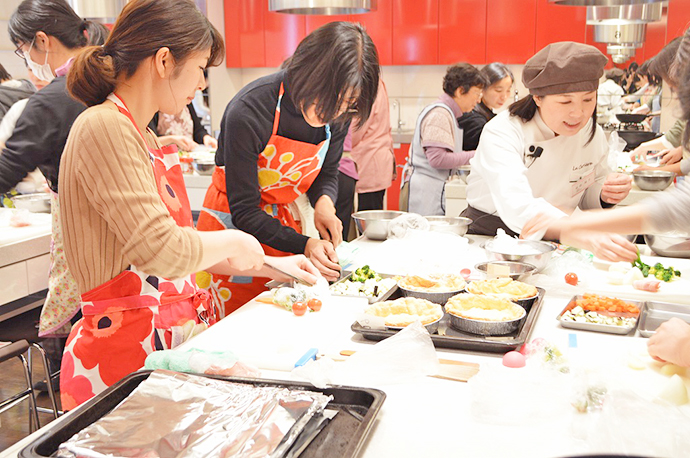 【ラ・キャリエールの料理教室】京都・健康プロジェクト2017