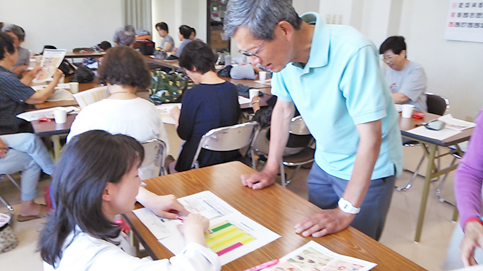 【一般社団法人 れいんぼう】港区高木地区のサロンで健康相談会を実施
