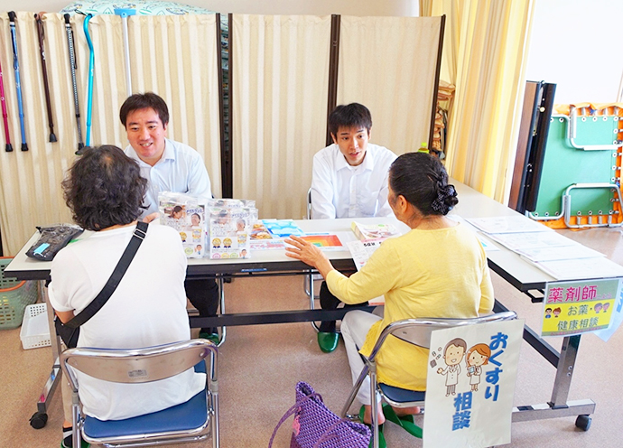 【クラフト株式会社】さくら薬局行方麻生店、さくら薬局行方玉造店の薬剤師が行方市健康フェスタに参加してきました