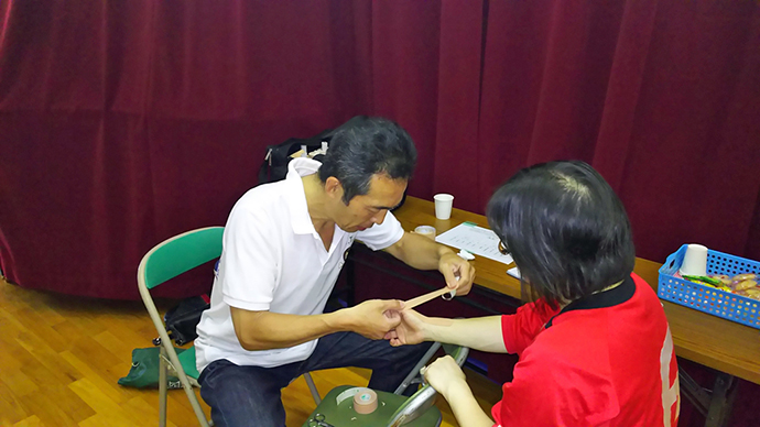 【公益社団法人 大阪府柔道整復師会】地域での救護活動を行っております。