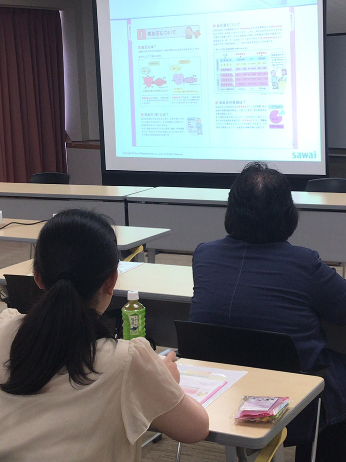 【クラフト株式会社】台東区民会館で市民講座『上手に活用しようジェネリック薬品＆血圧コントロールのポイント』を開催しました