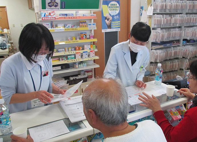 【有限会社　クローバー薬局（シオン薬局）】健康フェア開催いたしました