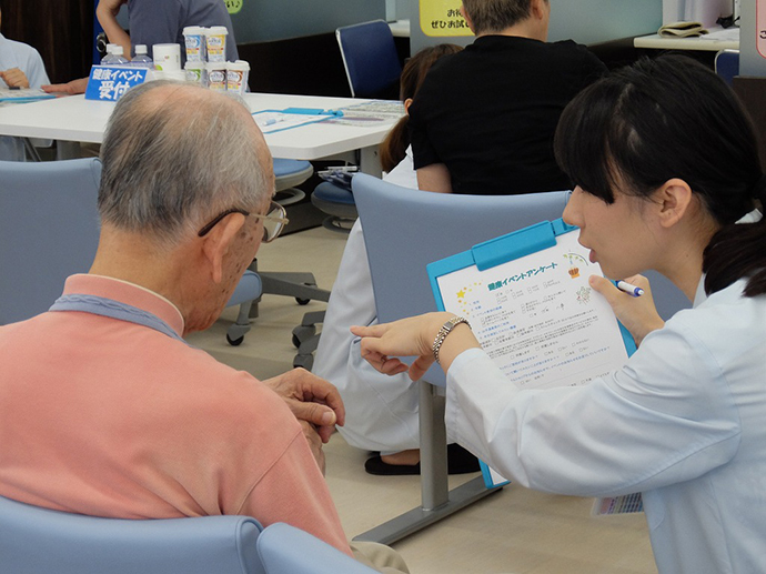 【日本調剤株式会社】日本調剤 山手通薬局にて健康イベント（夏の栄養補給）を実施。