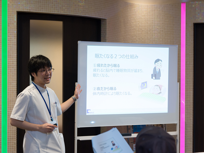【株式会社 メイプルファーマシー】健康相談教室報告(メイプル調剤薬局大通店)