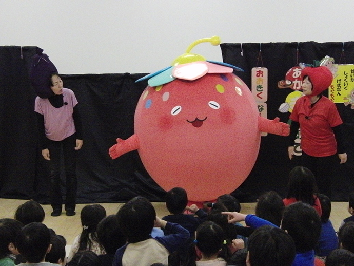 【京都府 精華町】せいか健康づくりプロジェクト「せいか食育劇団もぐもぐ」活動報告（いけたに保育所）