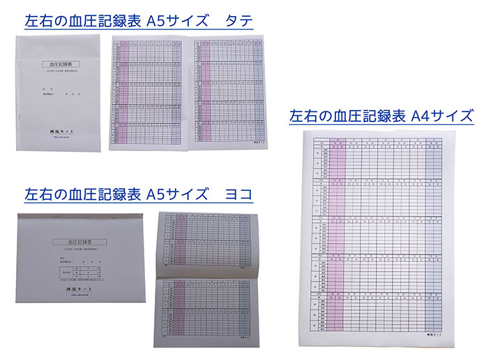 【株式会社ビーソル　減塩ネット】動脈硬化の早期発見に役立つオリジナル血圧記録表を作りました