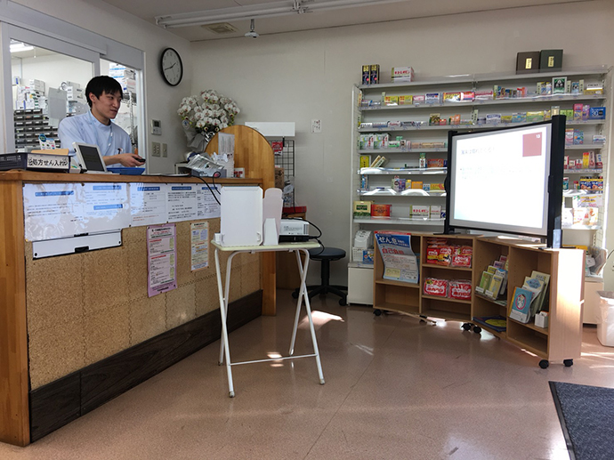 【株式会社ボニー しんわ薬局一の橋店】「減塩と血圧」について勉強会と健康相談を行いました。