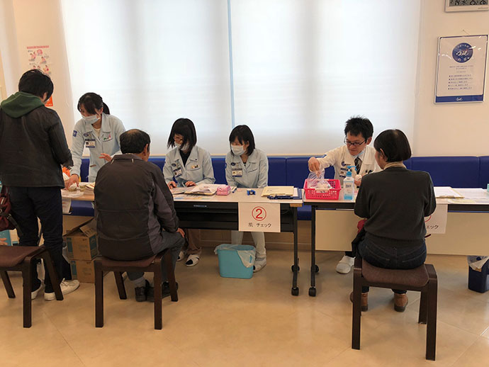 【クオール株式会社】クオール薬局 神崎店健康フェア(肺年齢測定・禁煙指導)