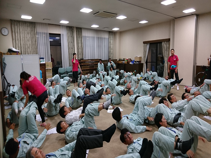 【三幸土木 株式会社】第2回フィットネスチェック 前回の点数を超えられるか