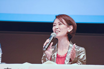 いきいき健康大使　有森裕子氏