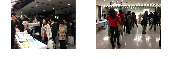 ブース出展の様子
