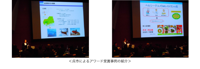 呉市によるアワード受賞事例の紹介
