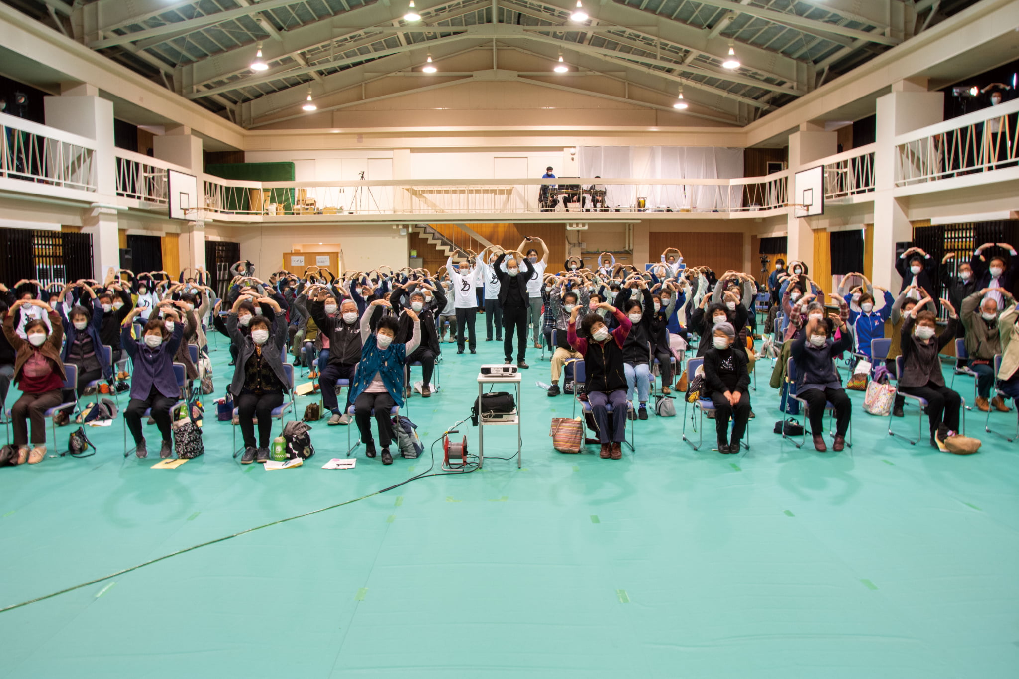 飛騨市駅 こ線橋からの眺め（君の名はの1シーン）